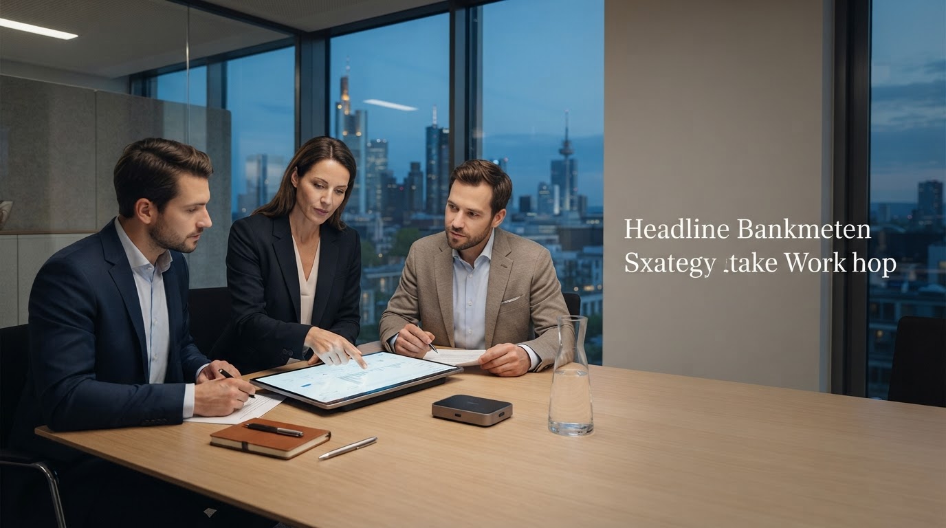 Stern Wertburg Analystenteam bei der Auswertung von KI-gestützten Portfoliodaten